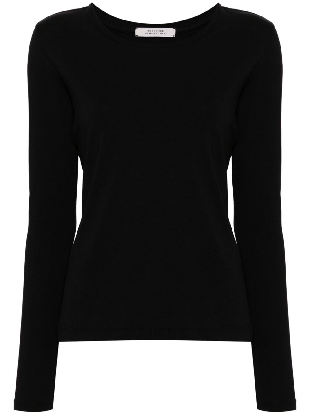 Dorothee Schumacher technical jersey T-shirt - Black von Dorothee Schumacher