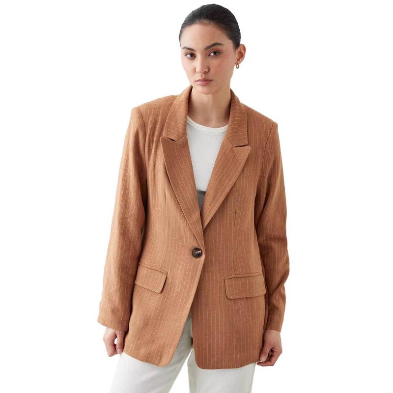 Blazer Einreihig Damen Camel 38 von Dorothy Perkins