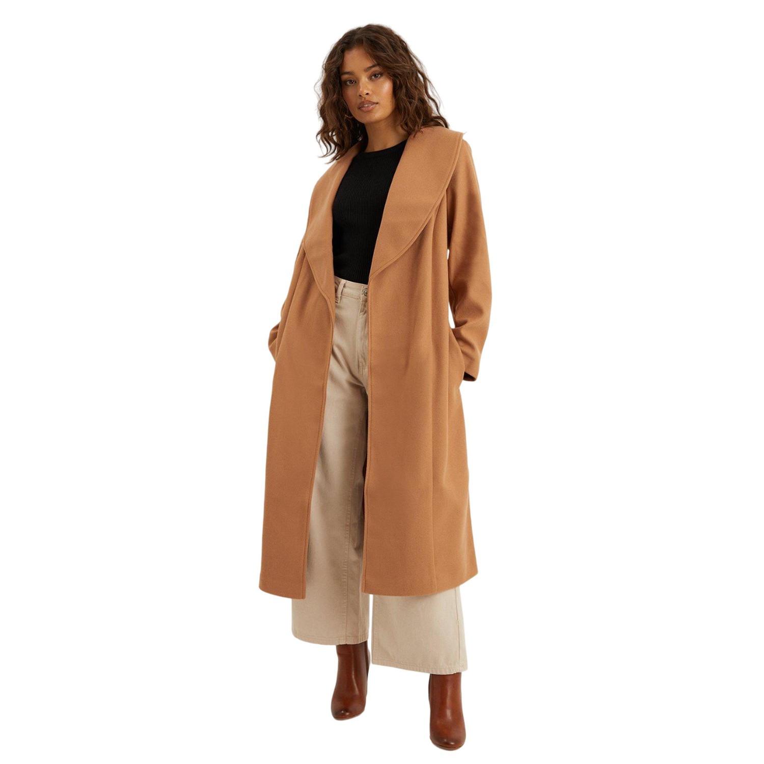 Mantel Wickel Damen Camel S von Dorothy Perkins