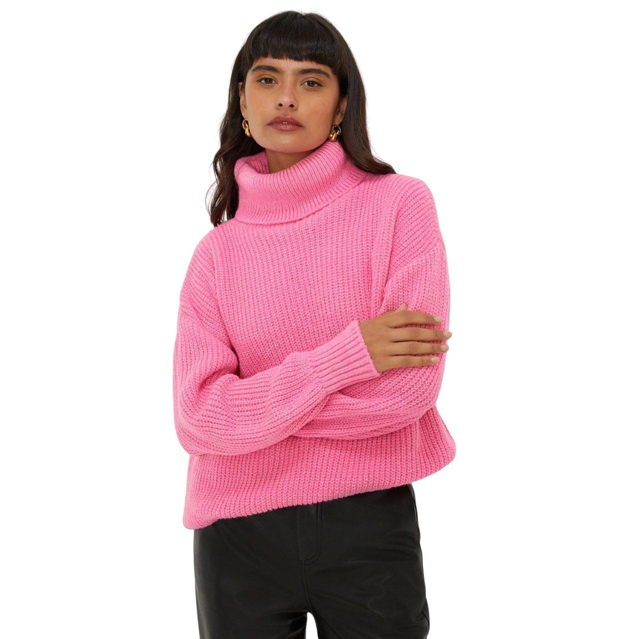 Pullover Rollkragen Damen Pink XL von Dorothy Perkins