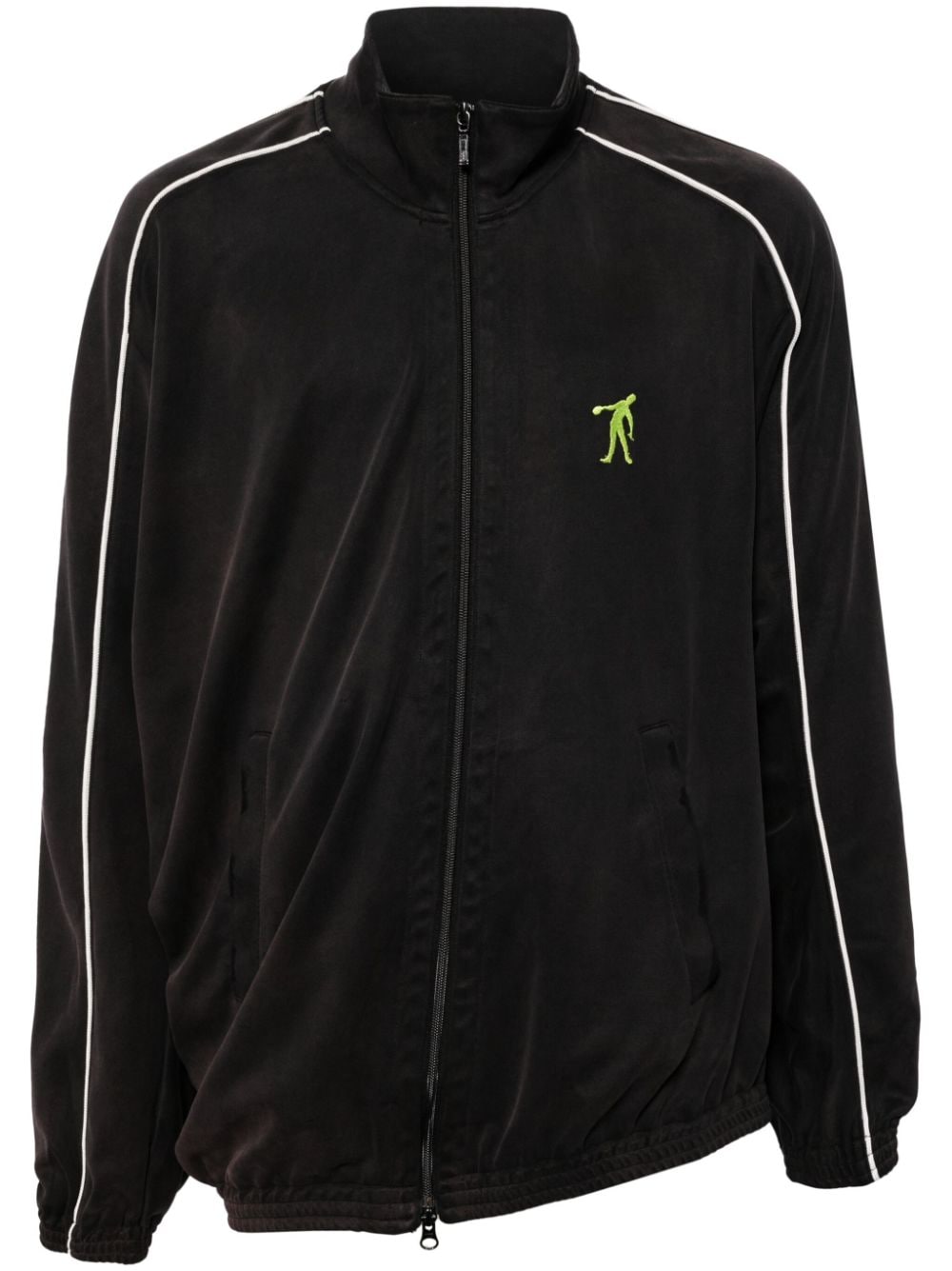 Doublet embroidered track jacket - Black von Doublet