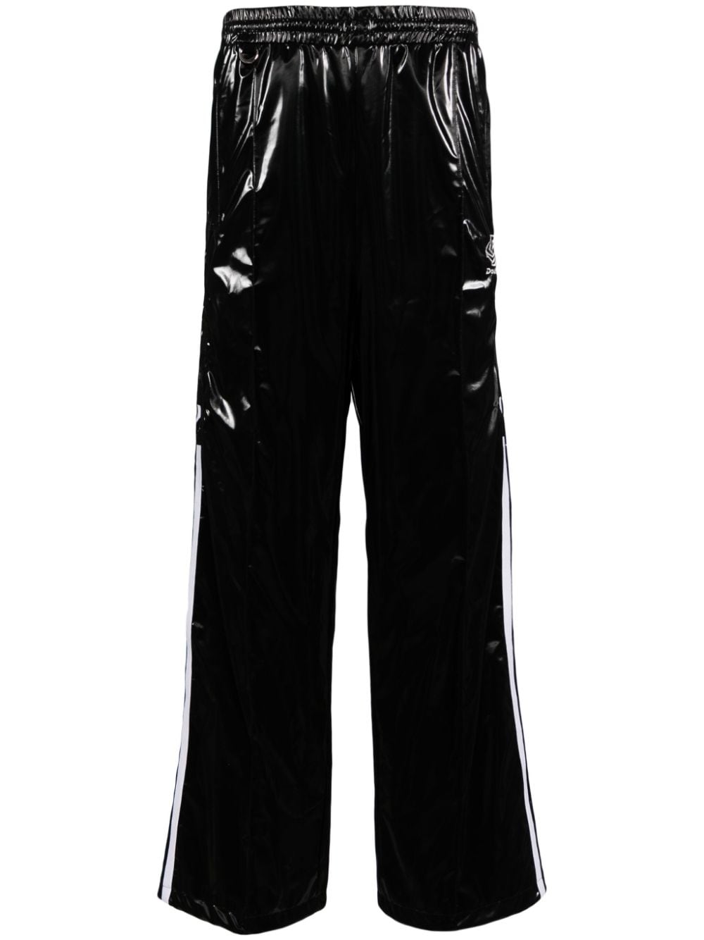 Doublet patent-finish trousers - Black von Doublet