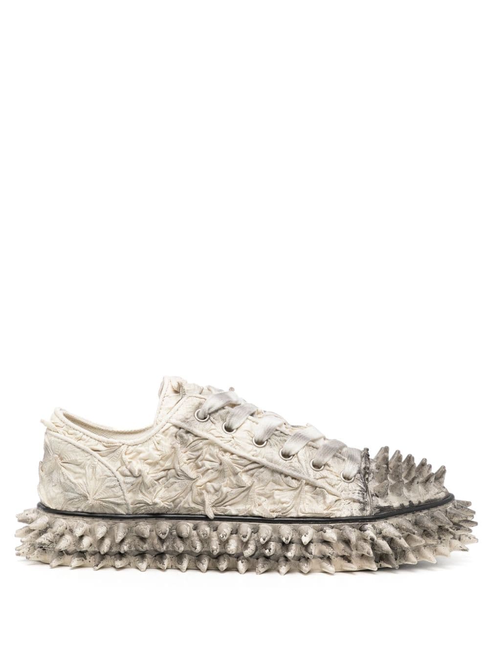 Doublet spike-effect lace-up sneakers - White von Doublet