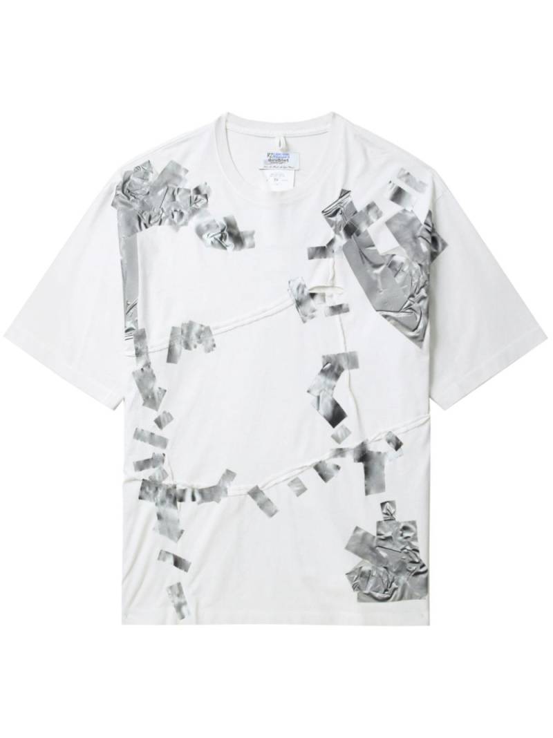 Doublet tape-print T-shirt - White von Doublet