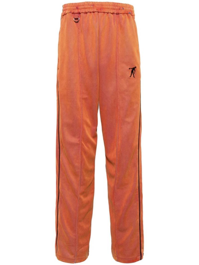 Doublet zombie silhouette track pants - Orange von Doublet