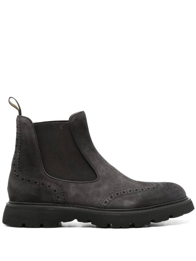 Doucal's brogue-trim ankle boots - Grey von Doucal's