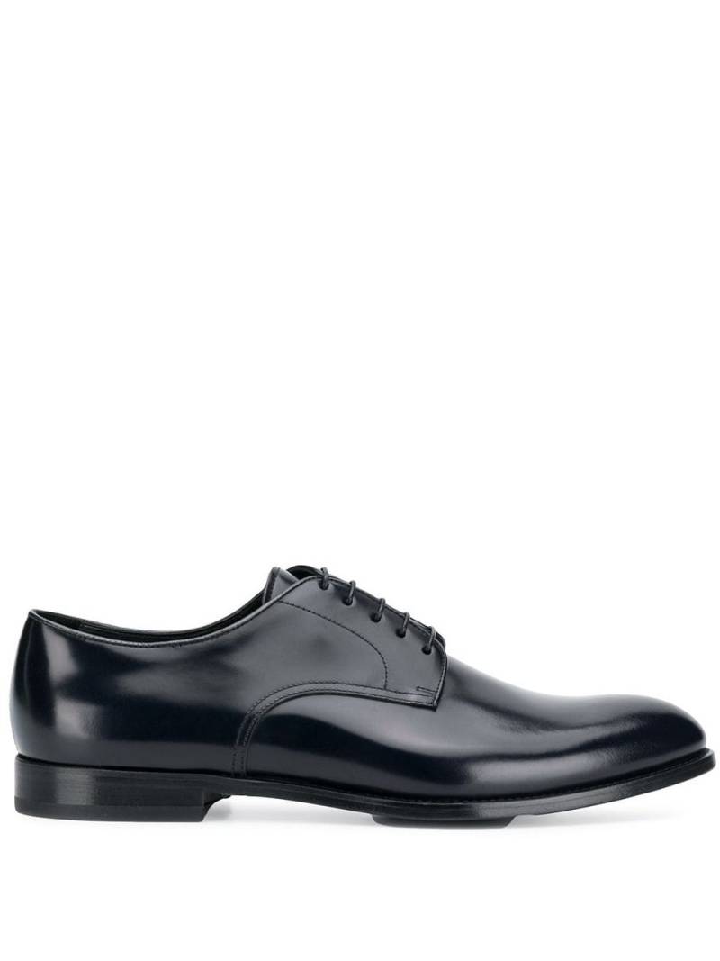 Doucal's leather Derby shoes - Black von Doucal's