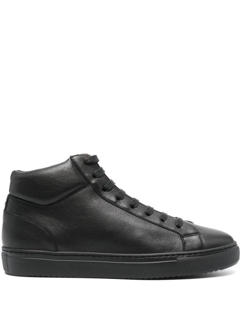 Doucal's grained leather ankle boots - Black von Doucal's