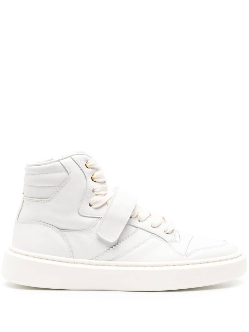 Doucal's hi-top leather sneakers - White von Doucal's