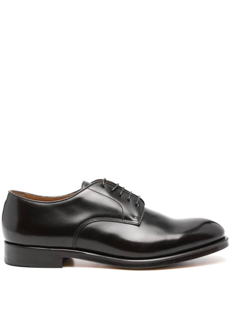 Doucal's lace-up leather derby shoes - Black von Doucal's