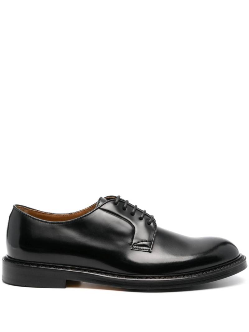 Doucal's lace-up leather derby shoes - Black von Doucal's