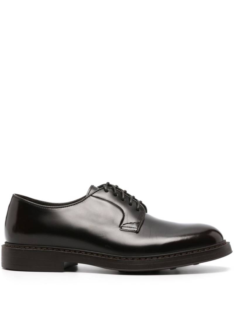 Doucal's lace-up leather derby shoes - Brown von Doucal's