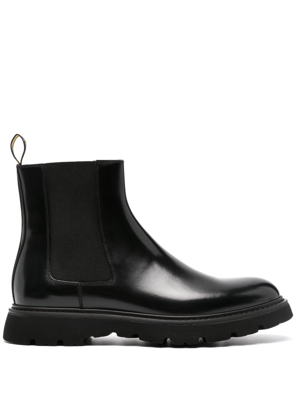 Doucal's leather Chelsea boots - Black von Doucal's