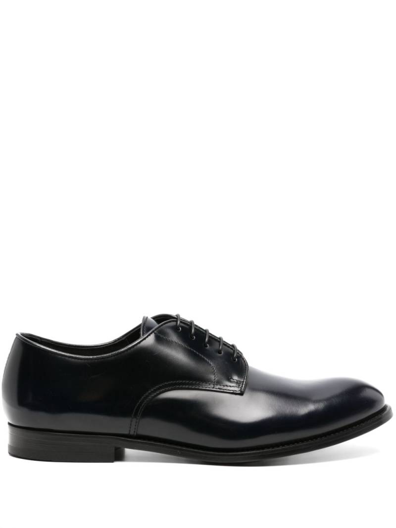 Doucal's leather Derby shoes - Black von Doucal's