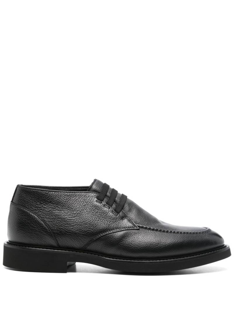 Doucal's leather Derby shoes - Black von Doucal's