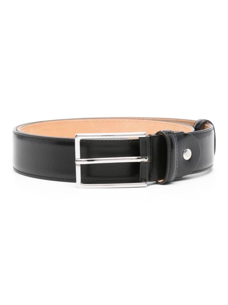 Doucal's leather buckled belt - Black von Doucal's