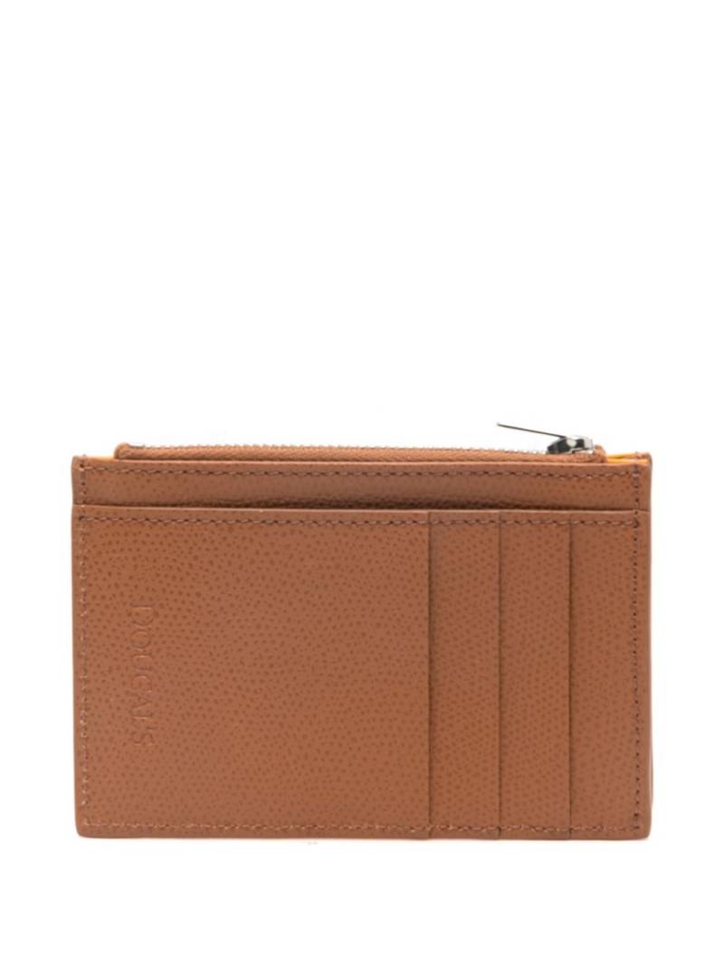 Doucal's leather card holder - Brown von Doucal's