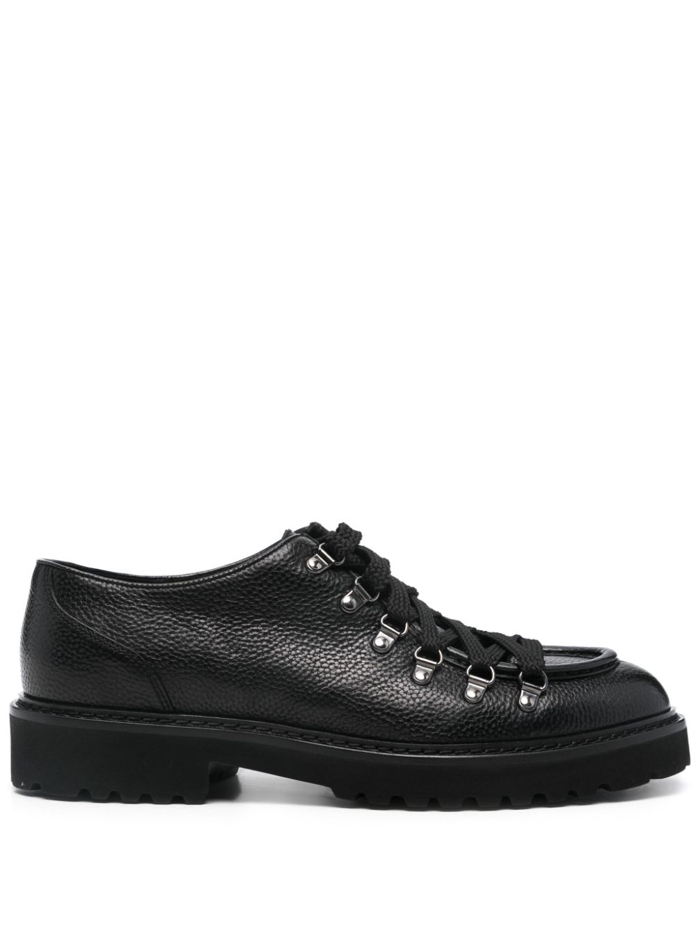 Doucal's leather derby shoes - Black von Doucal's