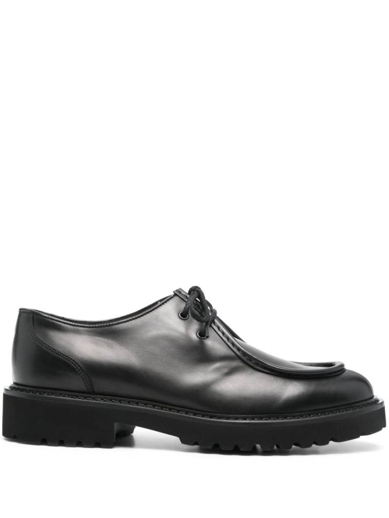 Doucal's leather derby shoes - Black von Doucal's