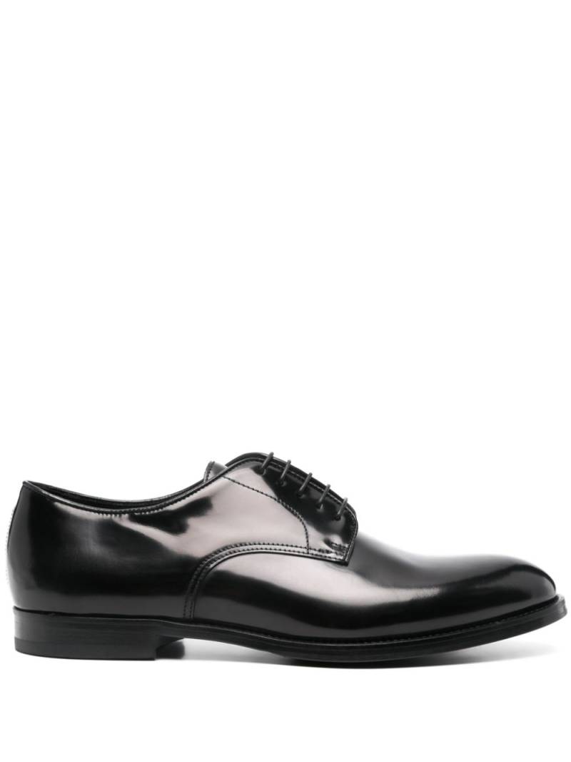 Doucal's leather derby shoes - Black von Doucal's