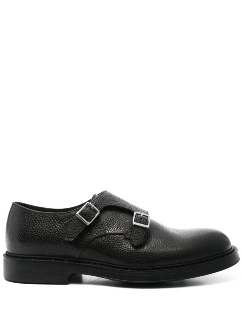 Doucal's leather monk shoes - Black von Doucal's