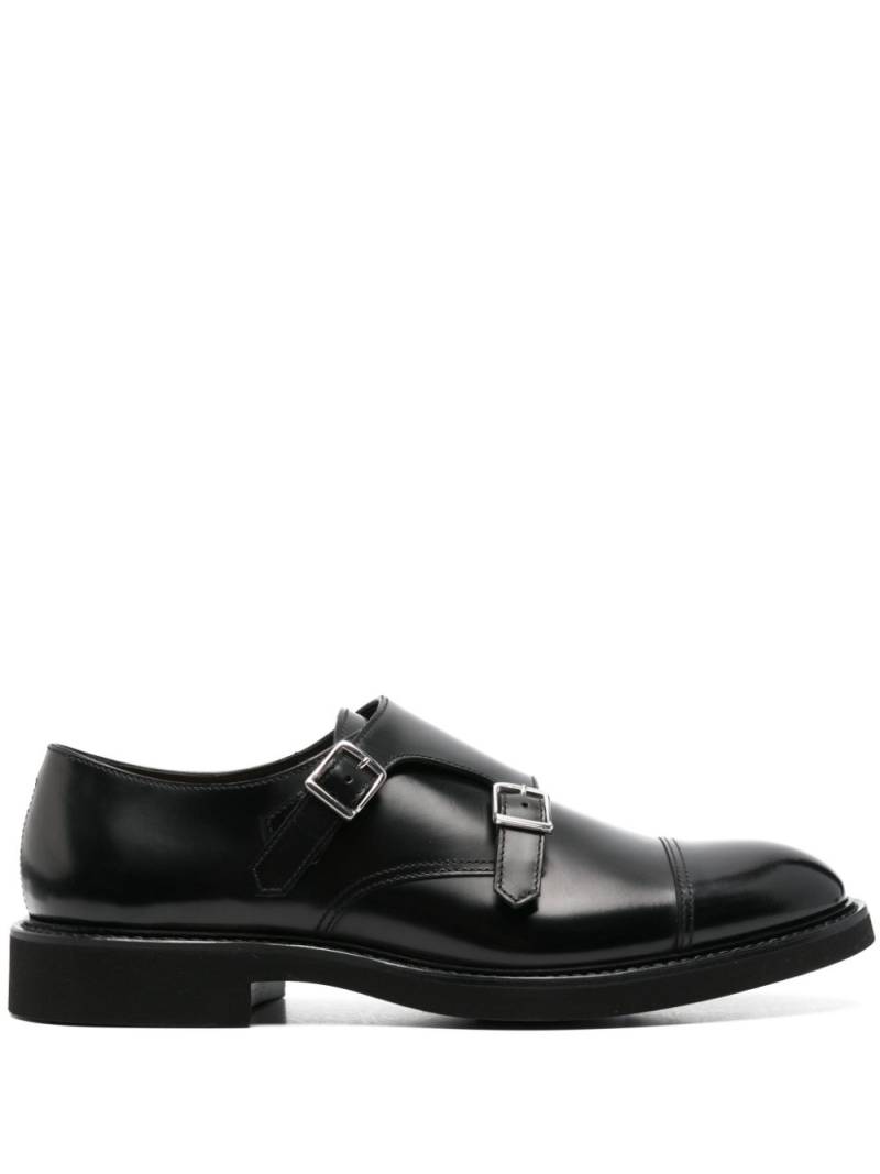 Doucal's leather monk shoes - Black von Doucal's