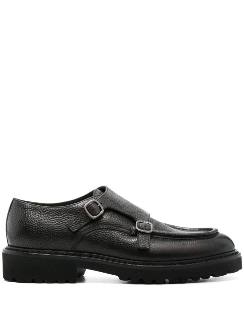 Doucal's leather monk shoes - Black von Doucal's