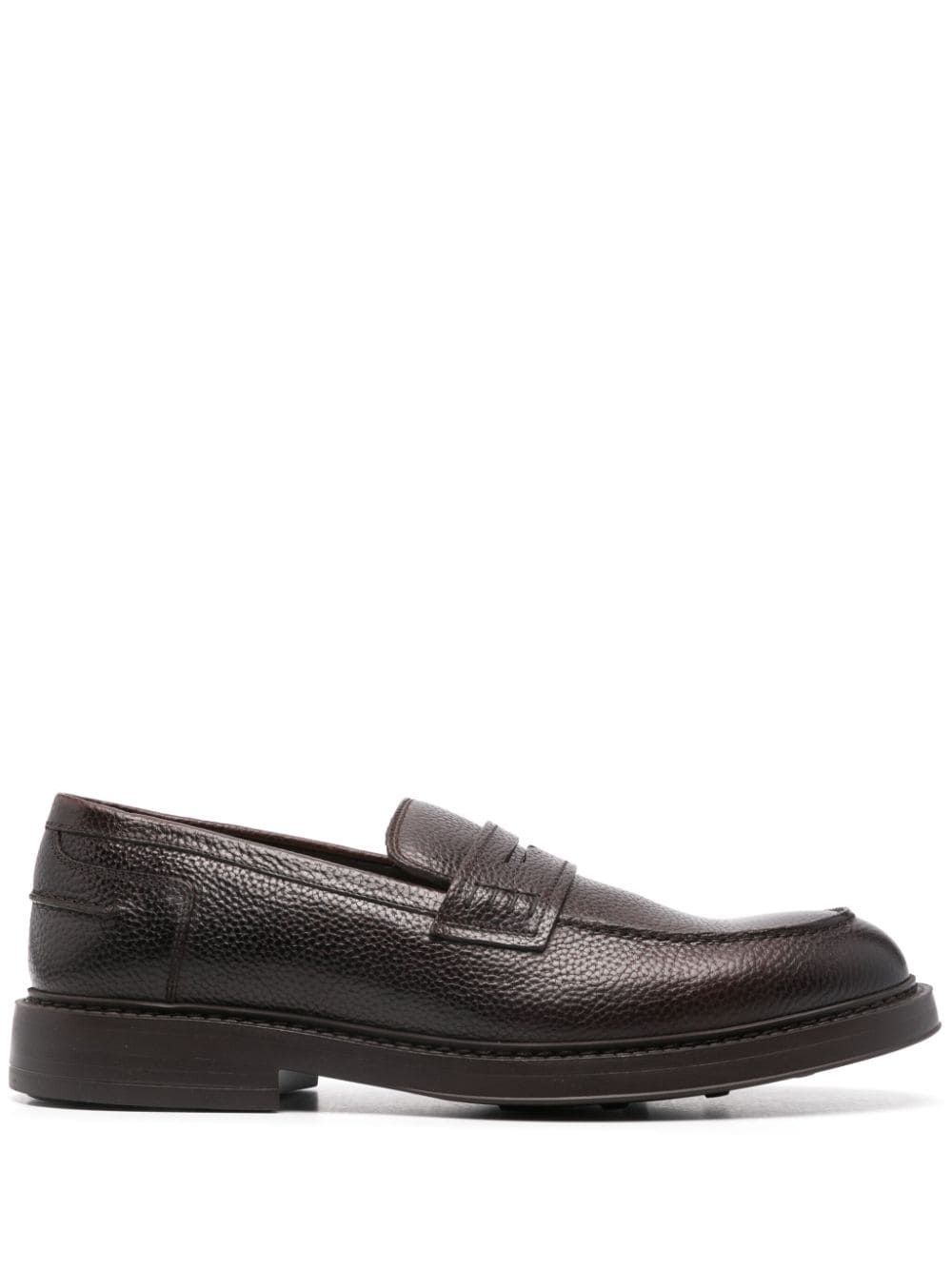 Doucal's penny-slot loafers - Brown von Doucal's