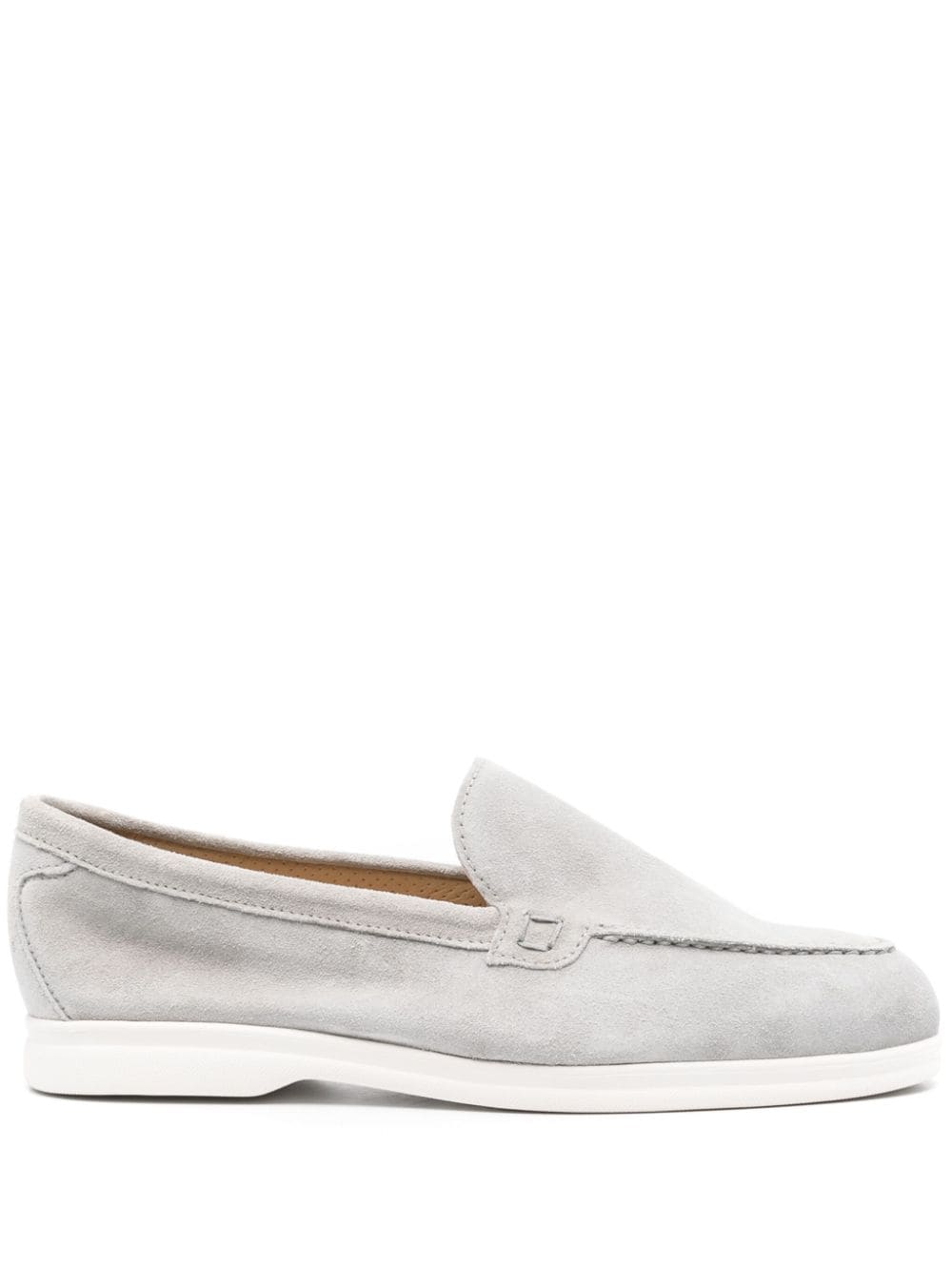 Doucal's slip-on suede moccasins - Grey von Doucal's