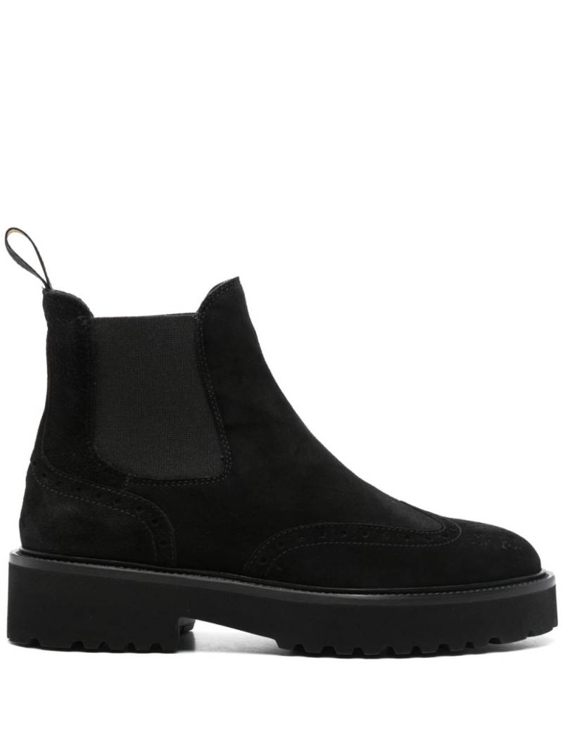 Doucal's suede ankle boots - Black von Doucal's