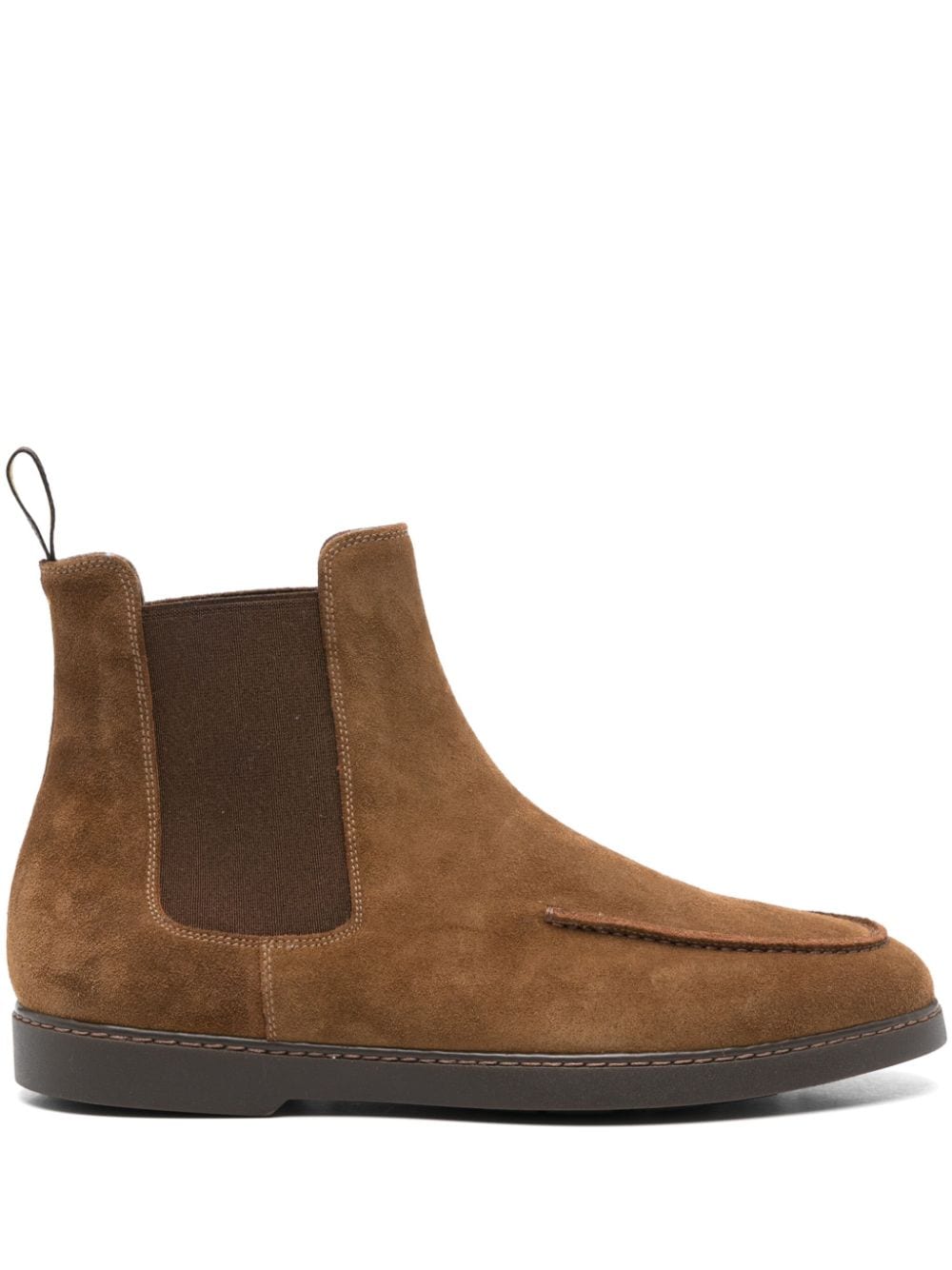 Doucal's suede ankle boots - Brown von Doucal's