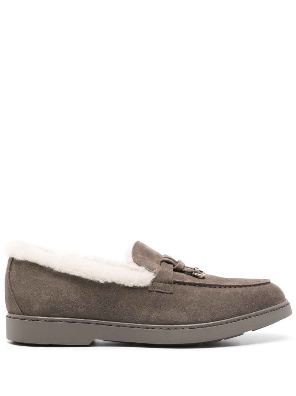 Doucal's suede loafers - Grey von Doucal's