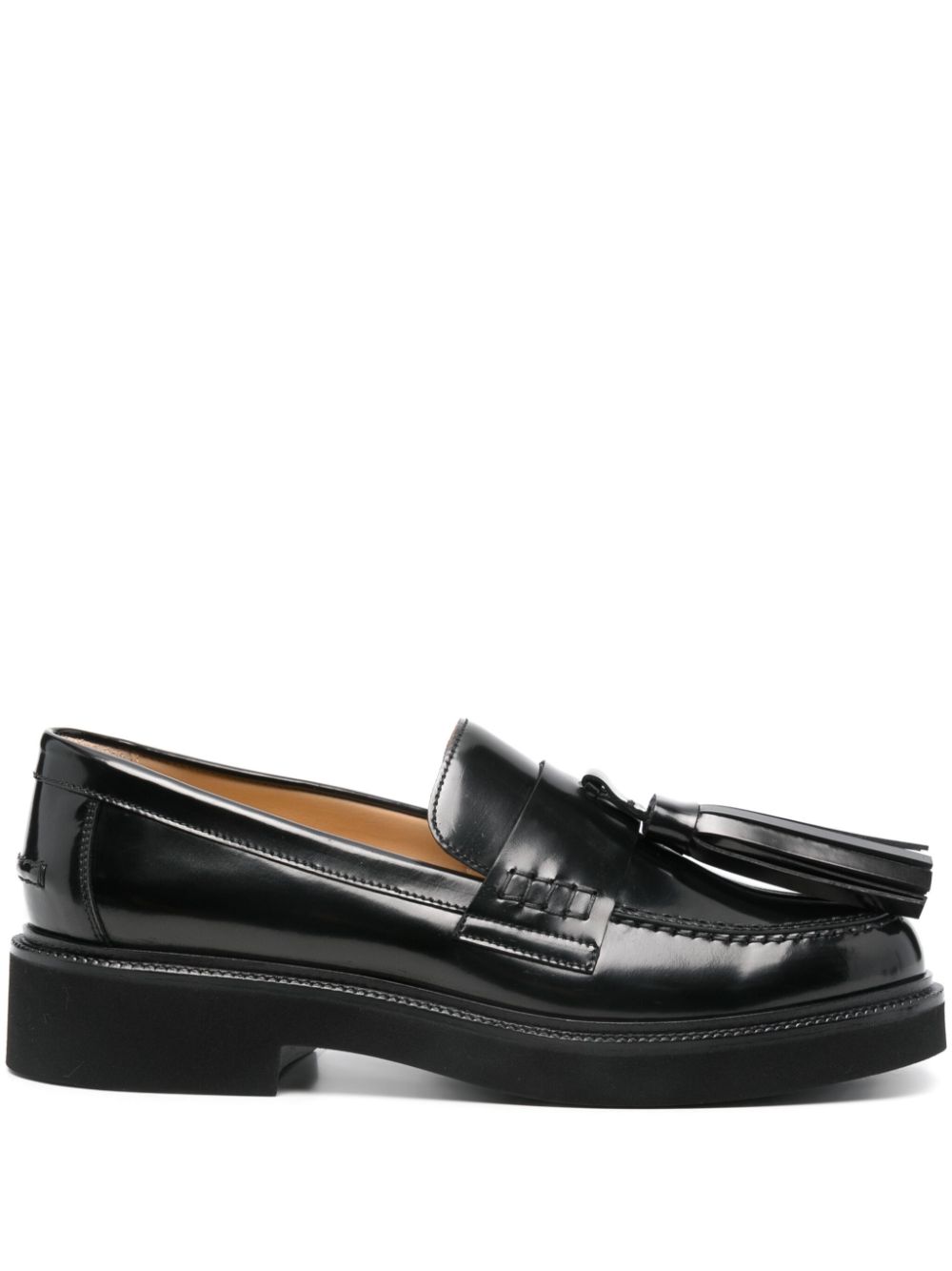 Doucal's tassel-detail loafers - Black von Doucal's