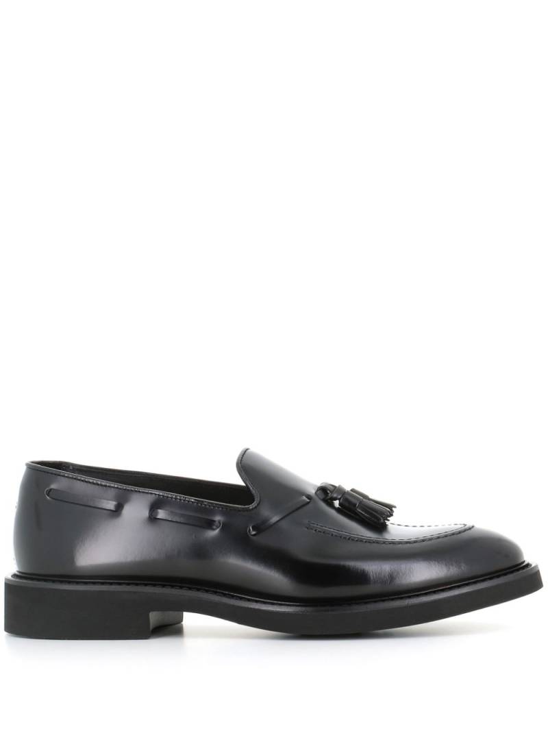 Doucal's tassel leather loafers - Black von Doucal's