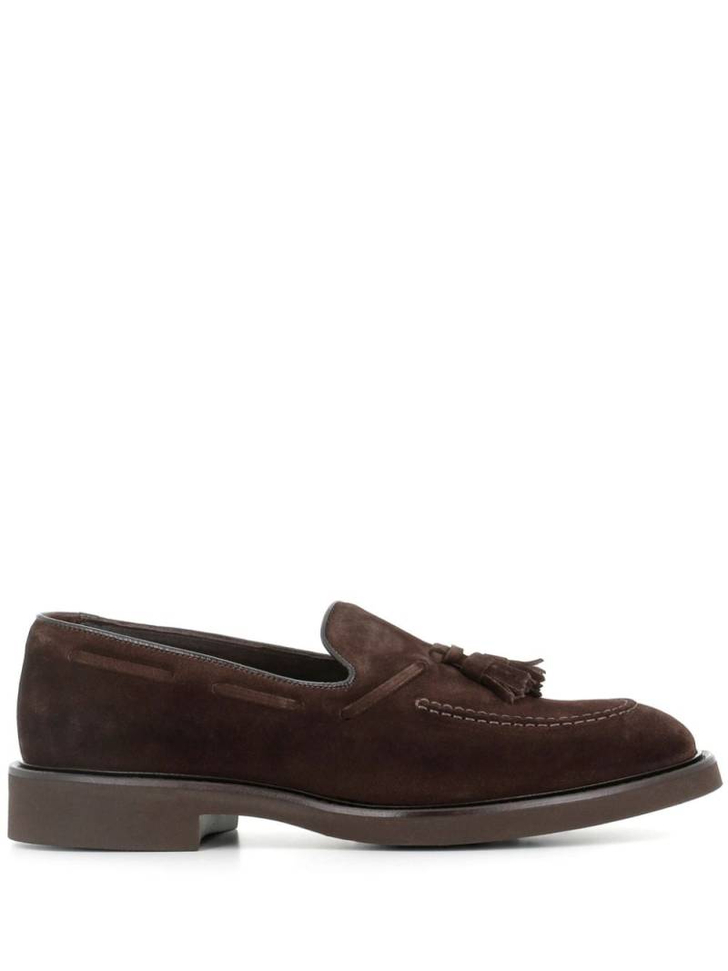 Doucal's tassel suede loafers - Brown von Doucal's