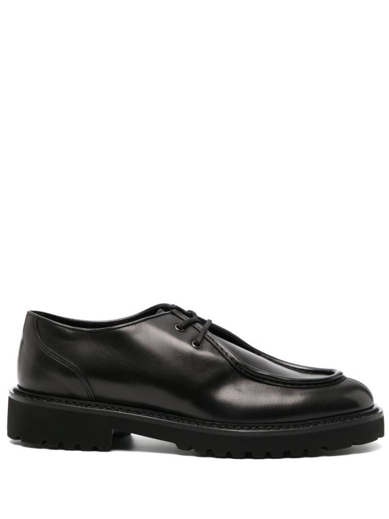 Doucal's leather Derby shoes - Black von Doucal's