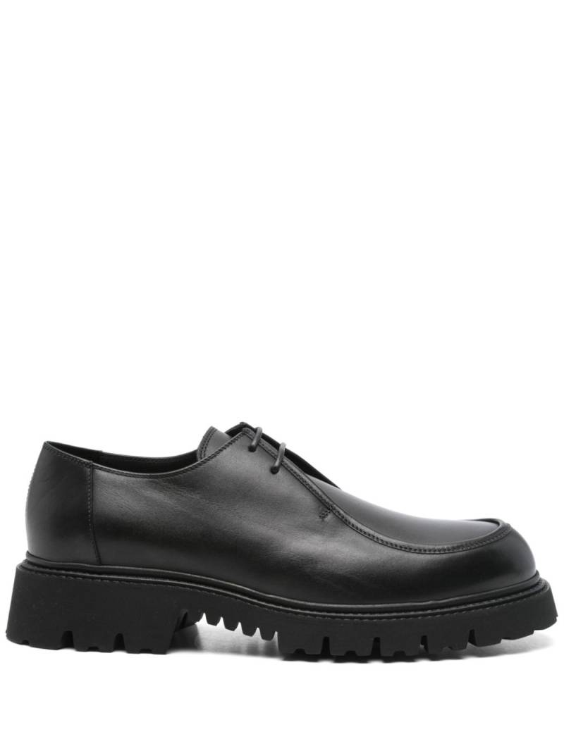 Doucal's x Neil Barrett leather Derby shoes - Black von Doucal's