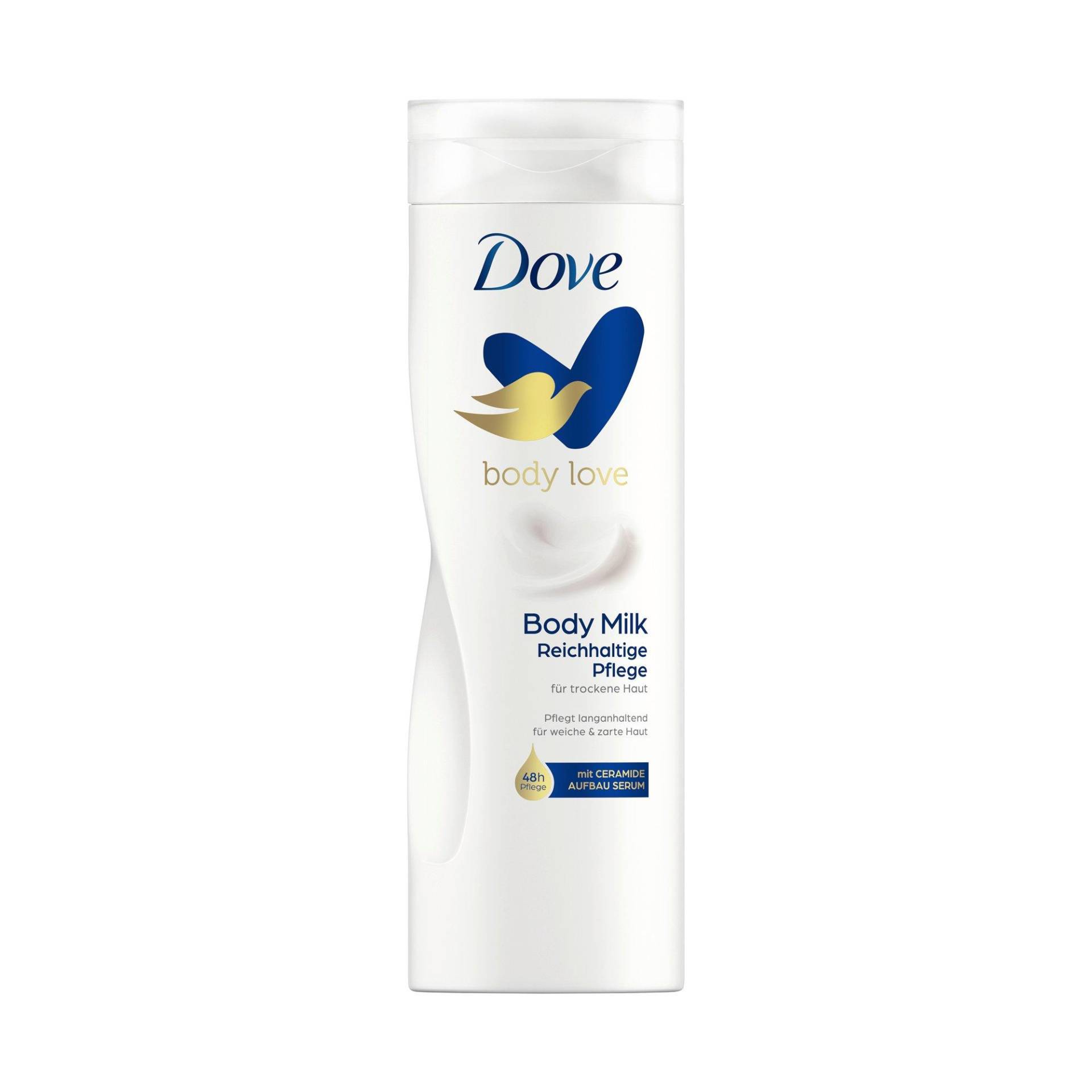 Body Love Body Milk Reichhaltige Pflege Damen Weiss  400ml von Dove