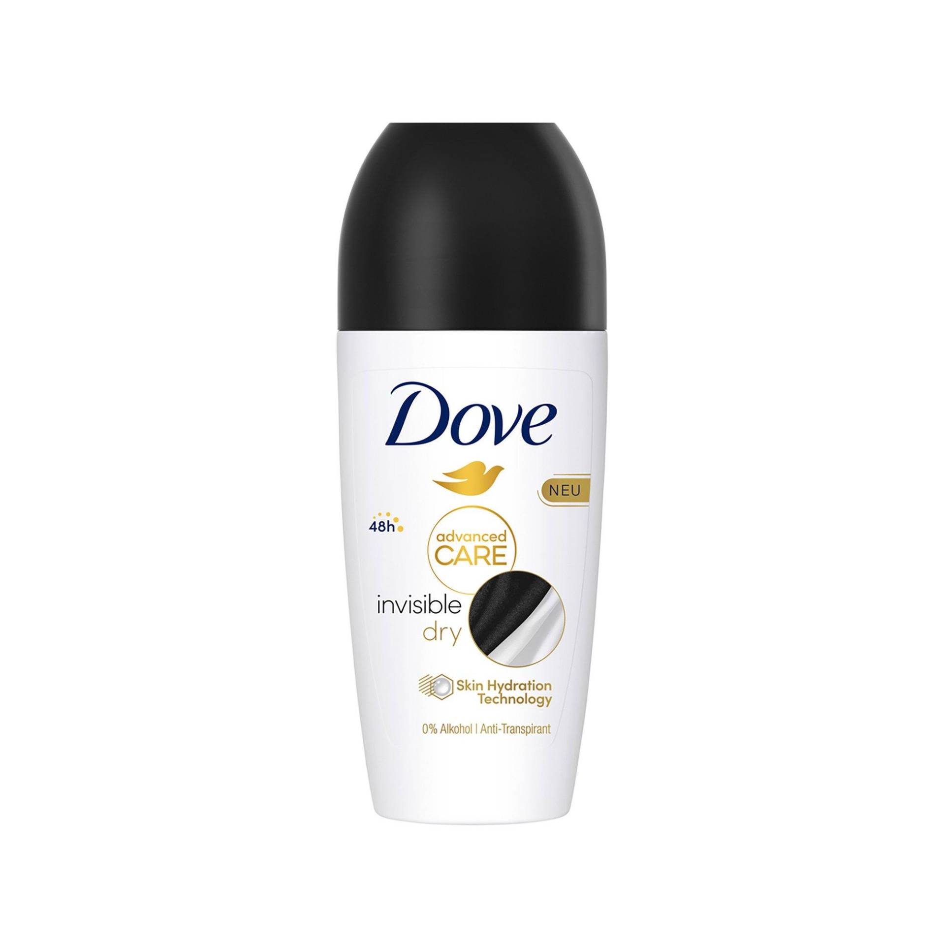 Invisible Dry Anti-transpirant Roll Damen  50ml von Dove