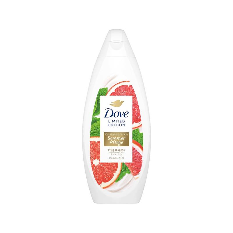 Limited Edition Duschgel Revitalisierende Sommerpflege Mit Grapefruit & Minzduft Duschbad Für Trockene Haut Damen  250ml von Dove