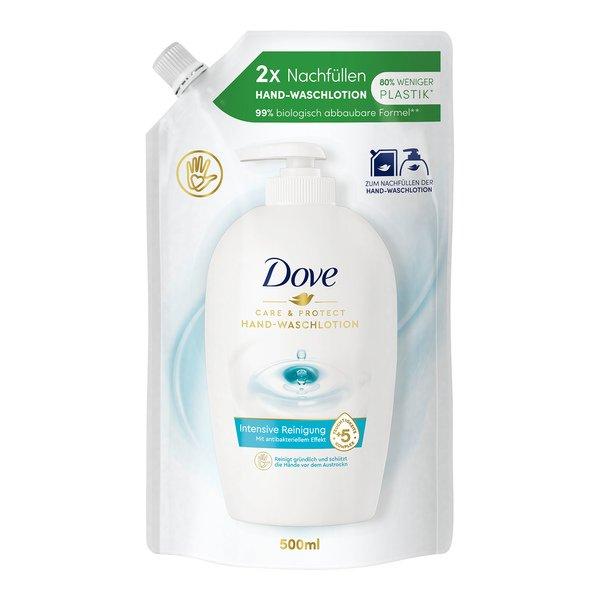 Pflegende Hand-waschlotion Care & Protect Nachfüllbeutel Damen  500 ml von Dove