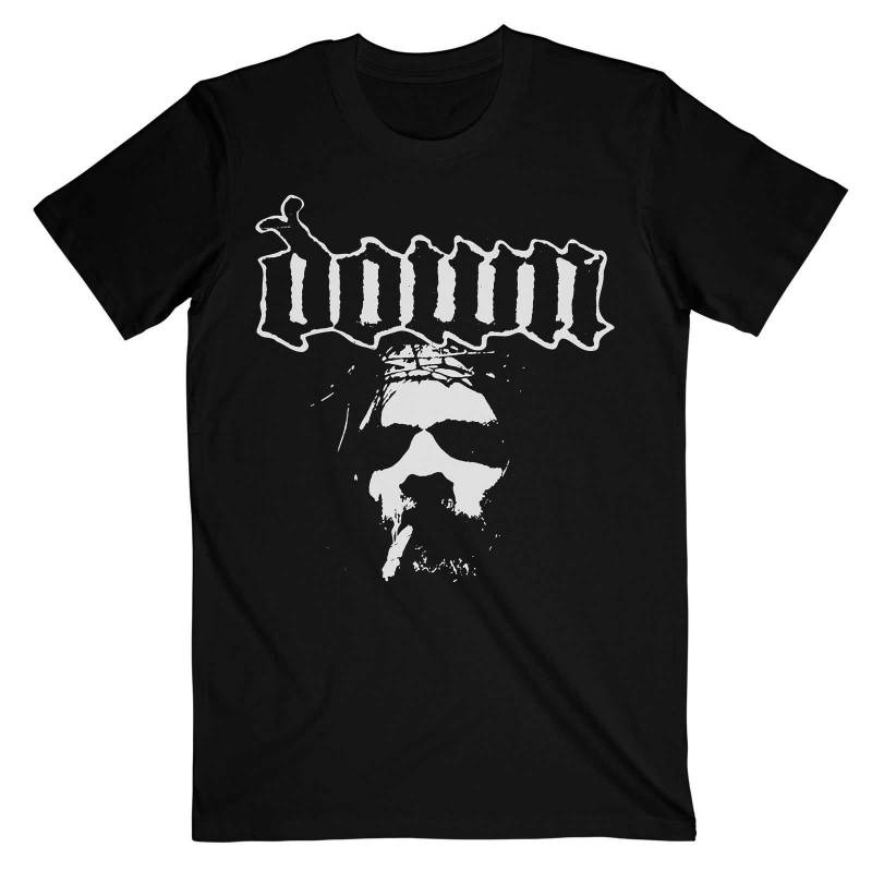 Tshirt Damen Schwarz M von Down