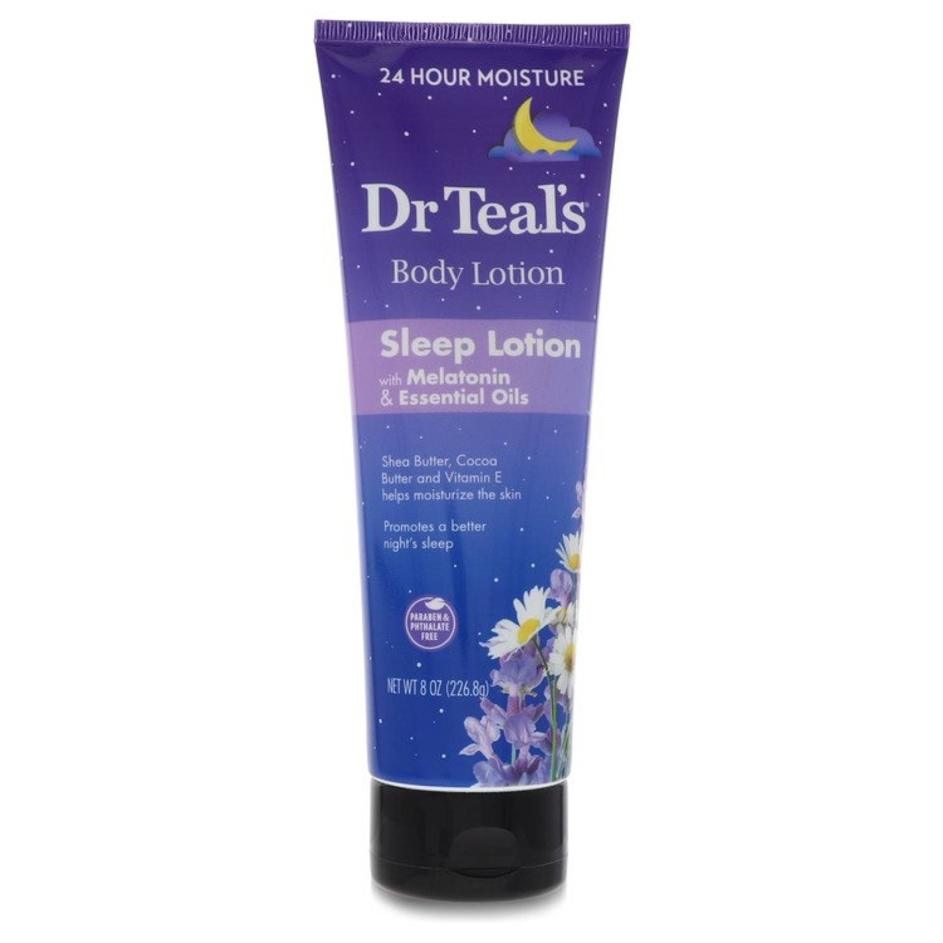 Dr Teal's Sleep Lotion Sleep Lotion with Melatonin & Essential Oils Promotes a better night's sleep (Shea butter, Cocoa Butter and Vitamin E 240 ml von Dr Teal's