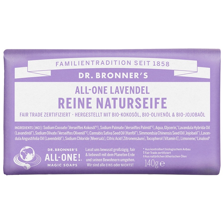 Dr. Bronner's  Dr. Bronner's Reine NATURSEIFE Lavendel seife 140.0 g von Dr. Bronner's