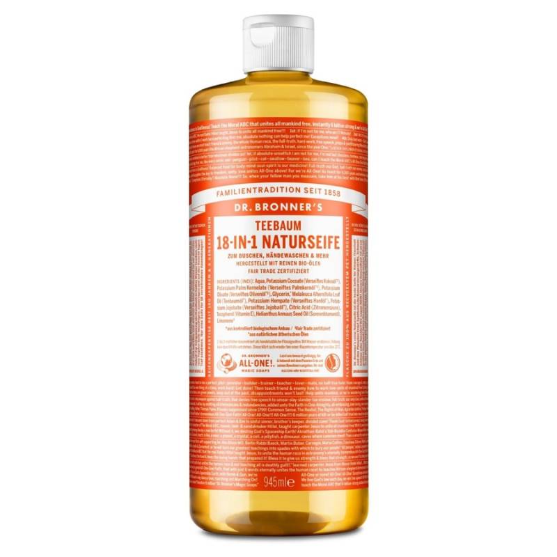 Dr. Bronner's  Dr. Bronner's 18-in-1 NATURSEIFE Teebaum duschgel 945.0 ml von Dr. Bronner's