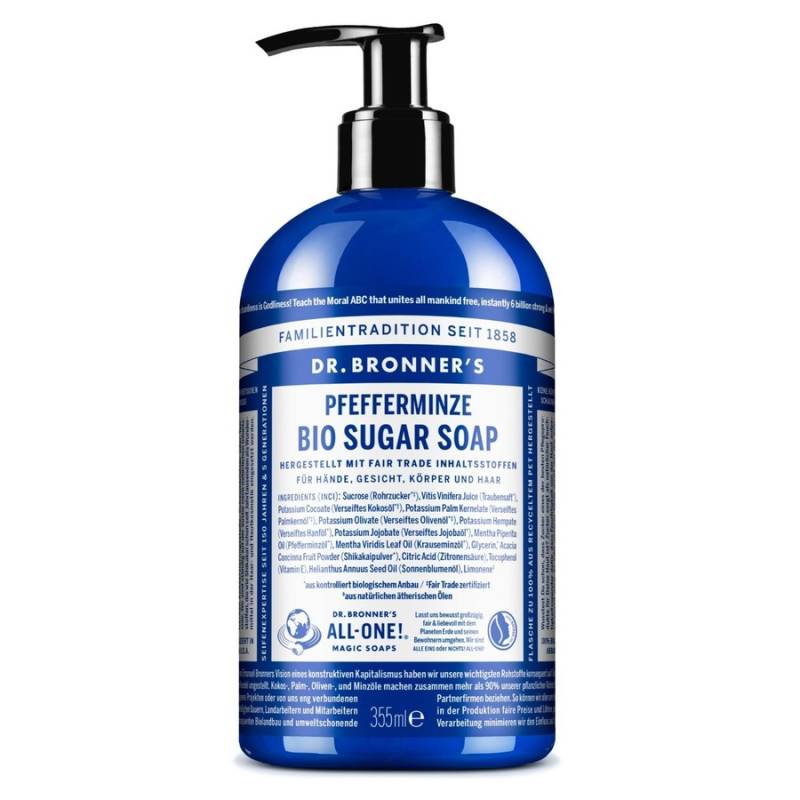 Dr. Bronner's  Dr. Bronner's BIO SUGAR SOAP Pfefferminze duschgel 355.0 ml von Dr. Bronner's