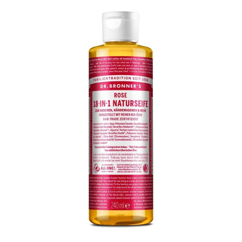 Dr. Bronner's  Dr. Bronner's 18-in-1 NATURSEIFE Rose duschgel 240.0 ml von Dr. Bronner's