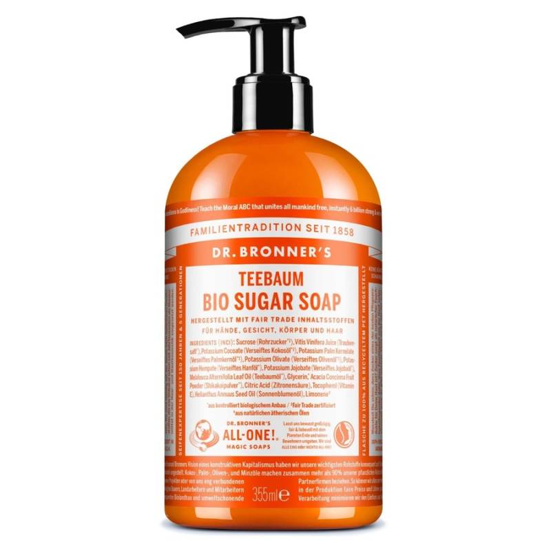 Dr. Bronner's  Dr. Bronner's BIO SUGAR SOAP Teebaum duschgel 355.0 ml von Dr. Bronner's