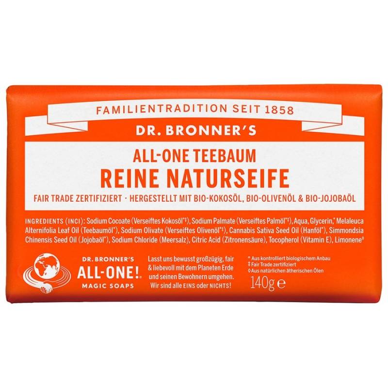 Dr. Bronner's  Dr. Bronner's Reine NATURSEIFE Teebaum seife 140.0 g von Dr. Bronner's