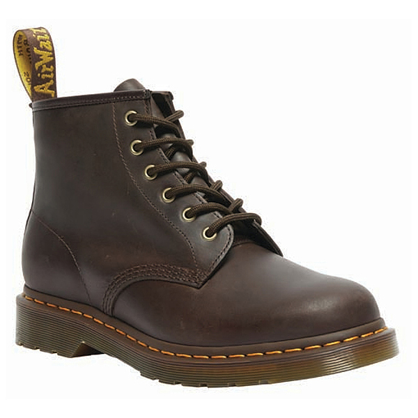 Dr. Martens - 101 Crazy Horse - Freizeitstiefel Gr 11 braun von Dr. Martens